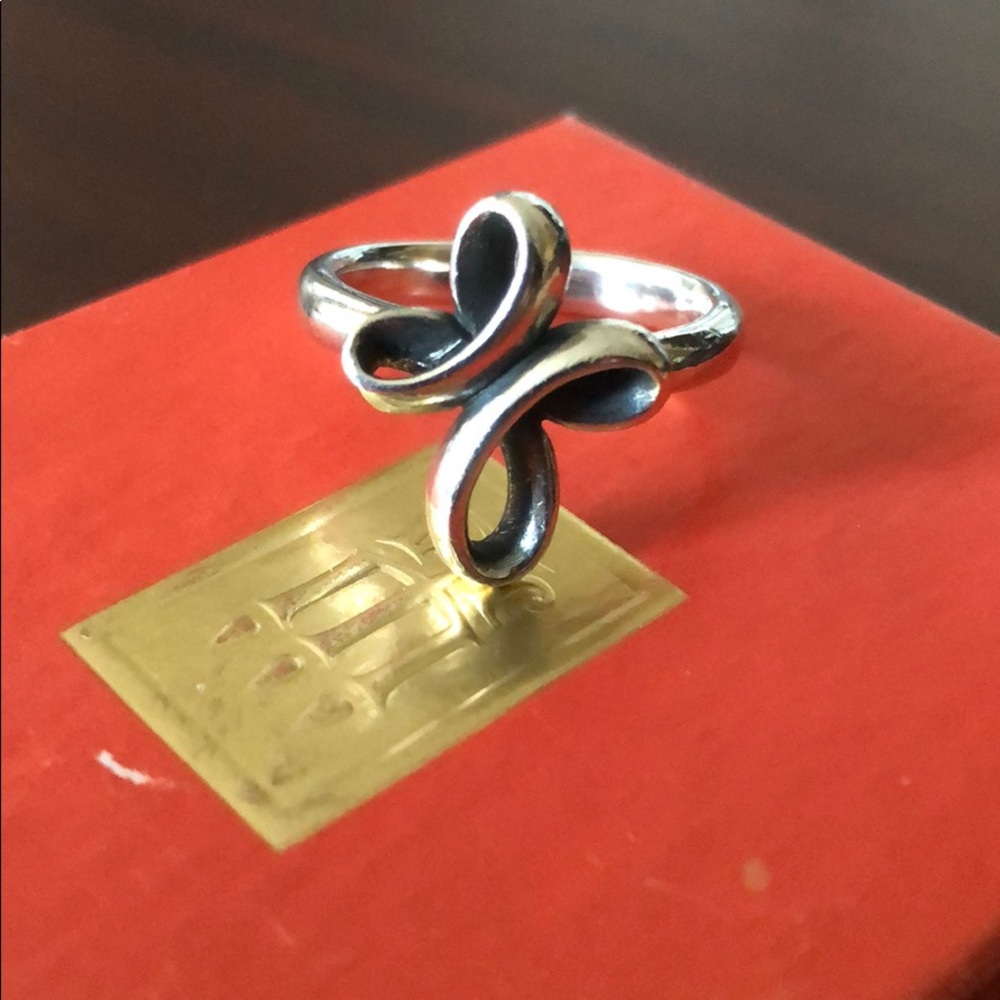 James Avery Eternal Ribbon Cross Sz. 7.5